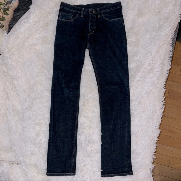 Shockoe Atelier Standard Candiani Straight Button Fly Dark Selvedge Jeans 31 - Picture 1 of 11